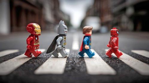 Artxlife - Super Heroes Lego Abbey Road [XXL], Kinderen en Baby's, Speelgoed | Duplo en Lego