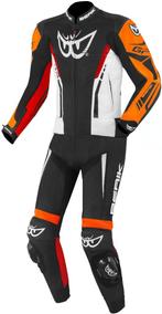 Berik Monza Zwart Wit Rood Oranje 2-Delig Motorpak, Nieuw met kaartje, Berik, Heren, Combipak