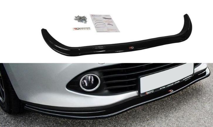 Voorspoiler Renault Clio 4 Maxton Design glans zwart, Auto-onderdelen, Carrosserie en Plaatwerk, Ophalen of Verzenden