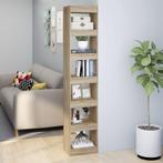 vidaXL Boekenkast/kamerscherm 40x30x198 cm sonoma, Minder dan 50 cm, Verzenden, Nieuw, 150 tot 200 cm