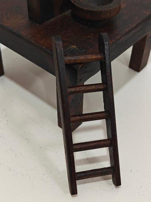 Onderwijs/demonstratiemodel - Hout - Circa 1900 - Guillotine, Antiek en Kunst, Curiosa en Brocante