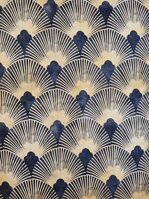 Geen RESERVE PRIJS! Exclusieve goudkleurige Art Deco stof -, Antiek en Kunst, Kunst | Designobjecten