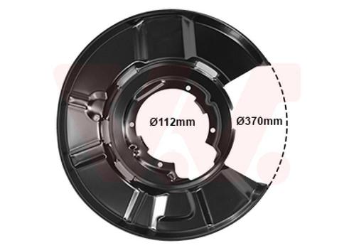 REMSCHIJF BESCHERMER VOOR BMW 1 E81/E82E/E87/E88 2004-2013, Auto-onderdelen, Remmen en Aandrijving, Nieuw, Ophalen of Verzenden