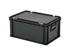 Koffer - 600x400xH295mm - zwart, Nieuw, Verzenden