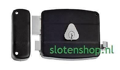 Oplegslot deursloten S2 zwart, Yale Lips Cisa en S2 kerntrek, Doe-het-zelf en Verbouw, Hang- en Sluitwerk, Slot, Nieuw, IJzer