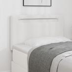 vidaXL Hoofdbord Simpel Design Strak Wit 100 cm Faux Leer, Huis en Inrichting, Slaapkamer | Bedden, Verzenden, Nieuw, Wit, Overige materialen