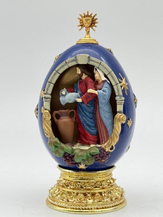 House of Fabergé imperiaal 24-karaats verguld verzamel-ei -, Antiek en Kunst, Curiosa en Brocante