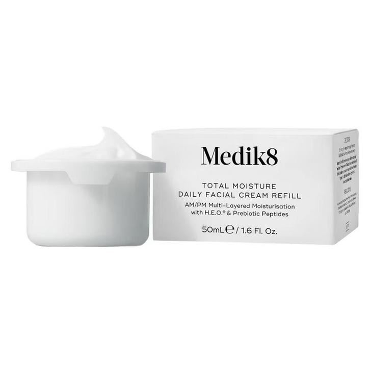 Medik8   Total Moisture Facial Cream Refill  50 ml, Sieraden, Tassen en Uiterlijk, Uiterlijk | Haarverzorging, Nieuw, Verzenden