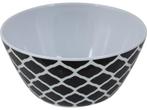 Bo-Camp - Servies - Mix & Match - 16 Stuks - Zwart/Wit, Huis en Inrichting, Verzenden, Zo goed als nieuw