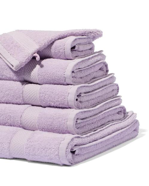 HEMA Handdoeken - zware kwaliteit lila, Huis en Inrichting, Badkamer | Badtextiel en Accessoires, Nieuw, Verzenden