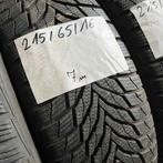 2 x Nexen 215-65-16 Winterbanden 7mm, 16 inch, Band(en), Personenwagen, Gebruikt