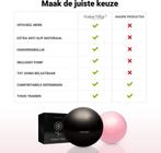 Fitness bal - Yoga bal Zwart - Gym bal  65 cm - Pilates Bal, Sport en Fitness, Ophalen of Verzenden, Zo goed als nieuw