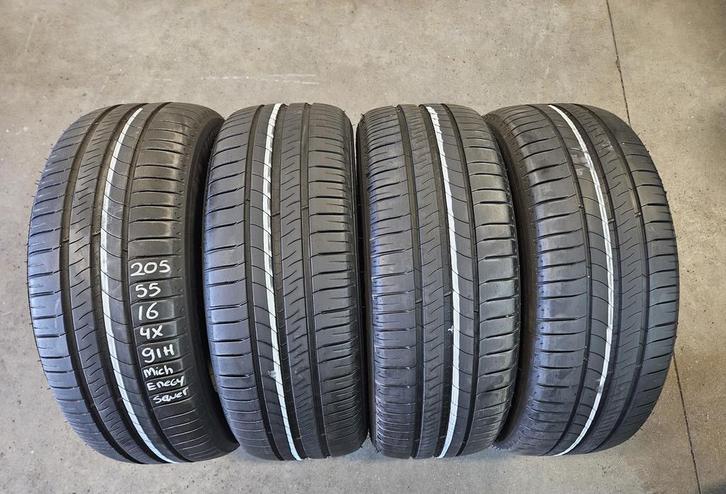 205/55/16 91H MICHELIN ENERGY SAVER 6MM PROFIEL, Auto-onderdelen, Banden en Velgen, 16 inch, Erkend duurzaam, Zomerbanden, 205 mm