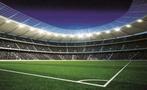 Voetbal behang Stadion - VLIES XL, Eenvoudig aan te brengen, Huis en Inrichting, Stoffering | Behang, Minder dan 10 m², Voetbal