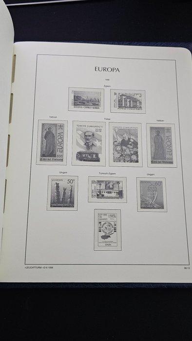 Europa 1992/1998 - Leuchtturm LX album in prima staat (zie, Postzegels en Munten, Postzegels | Amerika