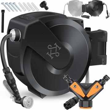 KESSER® Tuinslanghaspel - Wandslangenbox - 35m Tuinslang  - beschikbaar voor biedingen