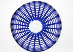 Loetz Art Nouveau Cobalt Glass Bowl designed by Edward