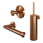 Toiletaccessoire Set Brauer Copper 3-in-1 met PVD coating, Doe-het-zelf en Verbouw, Sanitair, Ophalen of Verzenden, Nieuw, Bad