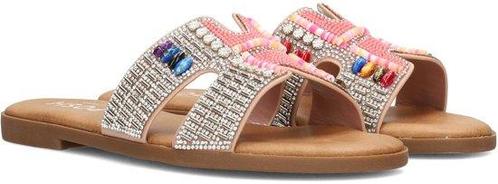 POSH by Poelman MAY Dames Slippers - Roze Met Combinatie - 4, Kleding | Dames, Schoenen, Nieuw, Verzenden