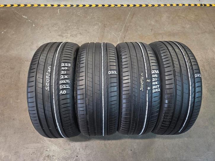 255/40/21--235/45/21 102T+ PIRELLI D22 AO SCORP 7/7,1MM DEMO, Auto-onderdelen, Banden en Velgen, 21 inch, Erkend duurzaam, Zomerbanden