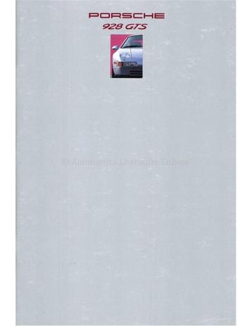 1993 PORSCHE 928 GTS BROCHURE ENGELS (USA) beschikbaar voor biedingen