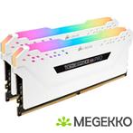 Corsair DDR4 Vengeance RGB Pro 2x8GB 3200 White, Computers en Software, RAM geheugen, Verzenden, Nieuw