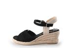 Tamaris Espadrilles in maat 37 Zwart | 10% extra korting, Tamaris, Verzenden, Zwart, Zo goed als nieuw