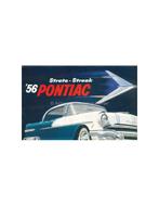 1956 PONTIAC STRATO-STREAK V8 PROGRAMMA BROCHURE ENGELS, Nieuw, Author