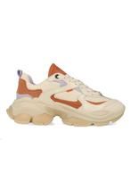 Bronx Sneakers Linn-y 66461B-AO-3739 Wit / Oranje / Paars-39, Kleding | Dames, Schoenen, Verzenden, Nieuw, Wit