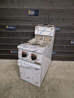 Elektrische Dubbele Friteuse | unninox | 2 x 12,5L | 400V, Gebruikt, Fornuis, Frituur en Grillen