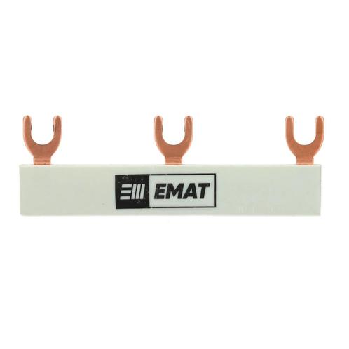EMAT Kamrail 1-polig 3-voudig (85220033), Doe-het-zelf en Verbouw, Elektra en Kabels, Verzenden