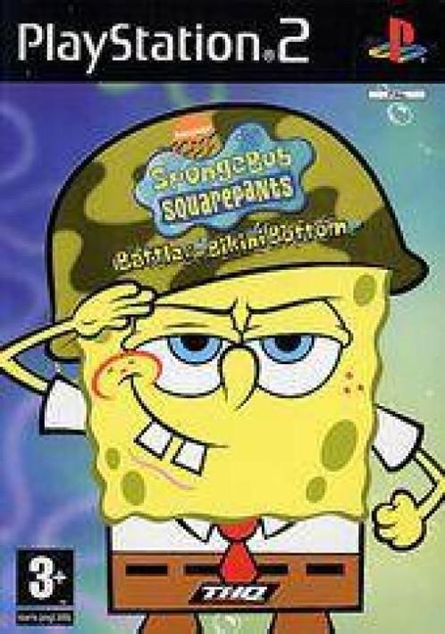 Spongebob Battle for Bikini Bottom (PlayStation 2), Spelcomputers en Games, Games | Sony PlayStation 2, Gebruikt, Verzenden