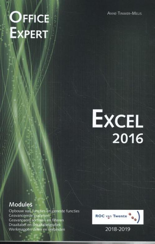 Office Expert Excel 2016 9789461719911, Boeken, Schoolboeken, Zo goed als nieuw, Verzenden