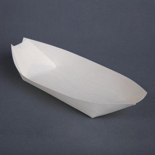 biologisch houten serveerbootjes | 250 mm | 100 stuks, Zakelijke goederen, Horeca | Keukenapparatuur, Verzenden