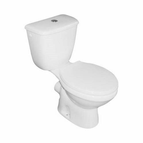 Compleet Toledo Duoblok Staande Toilet Van Keramiek (Ao Of, Huis en Inrichting, Badkamer | Complete badkamers, Nieuw, Ophalen of Verzenden