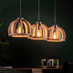 *WOONWINKEL* Eettafel Hanglamp Van Hout, Huis en Inrichting, Lampen | Hanglampen, Verzenden, Nieuw