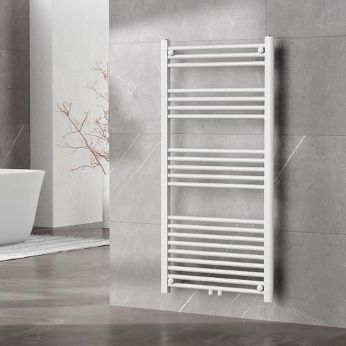 [neu.haus] Handdoekradiator Voss 120x60x3 cm wit, Doe-het-zelf en Verbouw, Verwarming en Radiatoren, Nieuw, Verzenden
