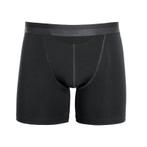 HOM HO1 long boxerhort brief zwart (Boxershorts, Ondergoed)