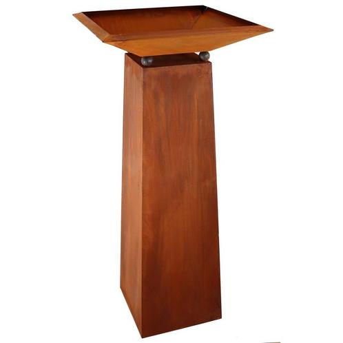 Plantenzuil 85 cm met diverse schalen | Tuindecoratie kolom, Huis en Inrichting, Woonaccessoires | Wanddecoraties, Nieuw, Verzenden
