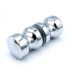Douchedeurknop 751 rond 40mm - Chroom, Doe-het-zelf en Verbouw, Glas en Ramen, Ophalen of Verzenden, Nieuw
