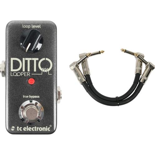 TC Electronic Ditto Looper + patchkabels, Muziek en Instrumenten, Effecten, Verzenden