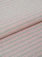 PANAMA - Exclusieve katoenmix stof - Made in Italy - Roze