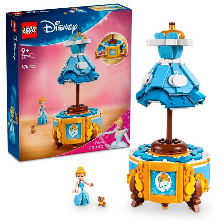 LEGO Disney 43266 De Jurk Van Assepoester, Kinderen en Baby's, Speelgoed | Duplo en Lego, Nieuw, Verzenden