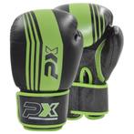 Phoenix PX bokshandschoenen , zwart-groen, lederen 10 oz, Nieuw