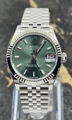 Rolex Datejust 31 - Green Dial - Jubilee	278274 - New 2025, Sieraden, Tassen en Uiterlijk, Horloges | Dames, Staal, Polshorloge