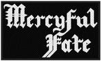 Mercyful Fate - Logo - patch officiële merchandise, Nieuw, Ophalen of Verzenden, Kleding