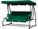 Comfortabele Schommelbank Groen | Retourdeal, Tuin en Terras, Ophalen of Verzenden, Nieuw, Meerpersoons, Buiten