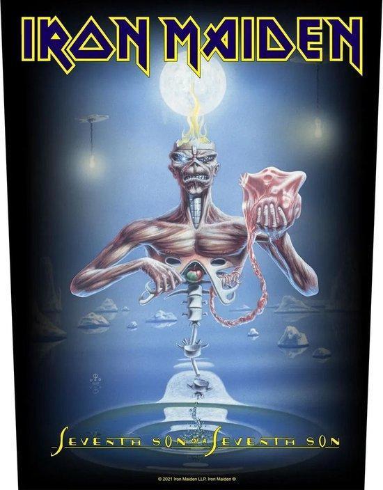 Iron Maiden - Seventh Son - Backpatch officiële merchandise, Verzamelen, Muziek, Artiesten en Beroemdheden, Kleding, Nieuw, Ophalen of Verzenden