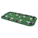 vidaXL Poker tafelblad voor 8 spelers 4-voudig inklapbaar, Huis en Inrichting, Tafelonderdelen, Verzenden, Nieuw