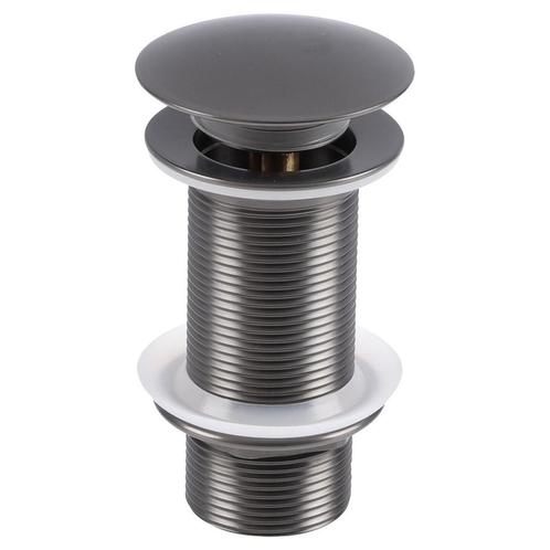 Wastafel Afvoerplug Differnz Pop Up Design 9.8 cm Gunmetal, Doe-het-zelf en Verbouw, Buizen en Afvoer, Overige typen, Nieuw, Ophalen of Verzenden